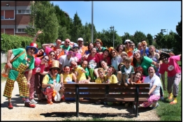 Foto di gruppo 1° Grande Festa Ops Clown 24.05.14