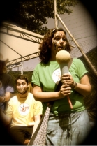 Al microfono: Dolcemela - 1° Festa Ops Clown 24.05.14