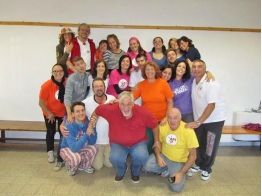 Noi e papà Vincenzo alla Convivenza Clown di ottobre 2014